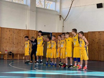 Read more about the article Starší minibasketbalisti odohrali zápas so súperom z Bánoviec